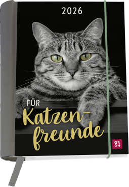 Buchkalender 2026: Für Katzenfreunde