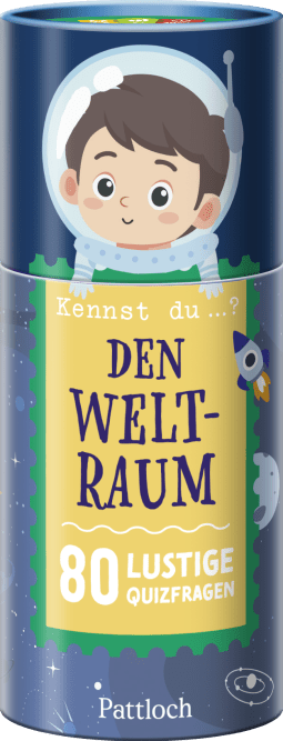 Produktbild von Kennst du …? Den Weltraum: 80 lustige Quizfragen von Lotte Kutschmann