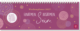 Produktbild von Tischkalender 2027 quer: Einatmen. Ausatmen. Sein.