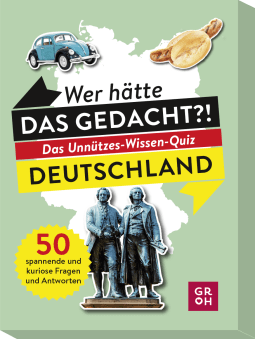 Produktbild von Wer hätte das gedacht?! Das Unnützes-Wissen-Quiz Deutschland von Susanne Lieb