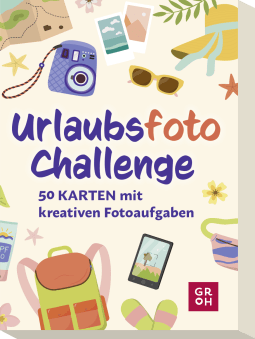 Produktbild von Urlaubsfoto-Challenge: 50 Karten mit kreativen Fotoaufgaben von Kristin Funk