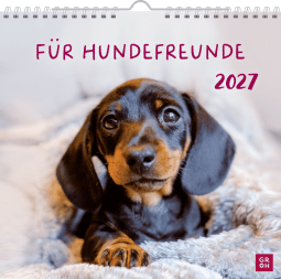 Produktbild von Wandkalender 2027: Für Hundefreunde