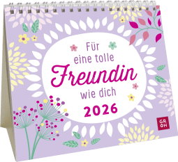 Mini-Kalender 2026: Für eine tolle Freundin wie dich