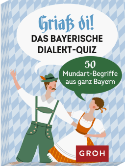 Produktbild von Griaß di! Das bayerische Dialekte-Quiz von Susanne Lieb
