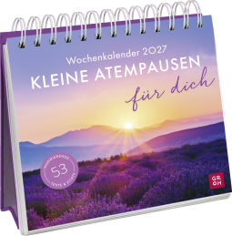 Produktbild von Wochenkalender 2027: Kleine Atempausen für dich von Kristin Funk