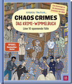 Produktbild von Chaos Crimes - Das Krimi-Suchbuch: Löse 10 spannende Fälle | Eine Hommage an die bekanntesten Ermittler der Welt von Norbert Pautner