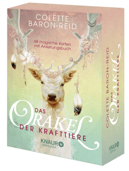 Buchcover von Das Orakel der Krafttiere: 68 magische Karten mit Anleitungsbuch von Colette Baron-Reid