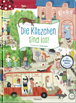 Produktbild von Die Kätzchen sind los!: Ein Wimmelbuch mit Geschichte