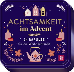 Produktbild von Achtsamkeit im Advent: 24 Impulse für die Weihnachtszeit von Ella Rosenbusch