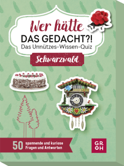 Produktbild von Wer hätte das gedacht?! Das Unnützes-Wissen-Quiz Schwarzwald von Yvonne Weik