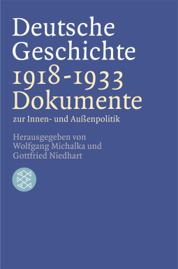 Deutsche Geschichte 1918 - 1933