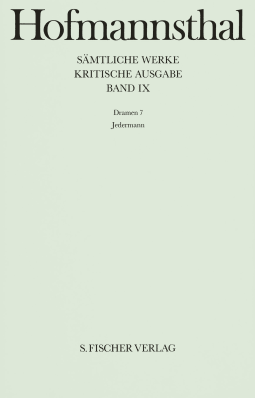 Buchcover von Dramen 7: Jedermann von Hugo von Hofmannsthal