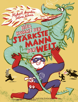 Buchcover von Hier kommt der stärkste Mann der Welt von Michael Augustin