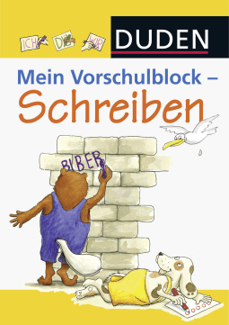 Buchcover von Duden: Mein Vorschulblock - Schreiben: Erste Buchstaben und Schreibübungen