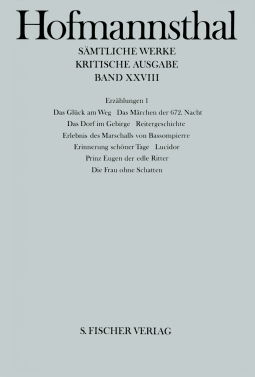 Buchcover von Erzählungen 1: Das Märchen der 672. Nacht - Reitergeschichte - Die Frau ohne Schatten u.a. von Hugo von Hofmannsthal