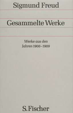 Buchcover von Werke aus den Jahren 1906-1909 von Sigmund Freud