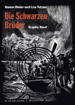 Buchcover von Black Brothers - A Novel in Pictures: Graphic Novel von Hannes Binder, Lisa Tetzner