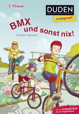 Buchcover von Duden Leseprofi – BMX und sonst nix, 2. Klasse von Christian Tielmann