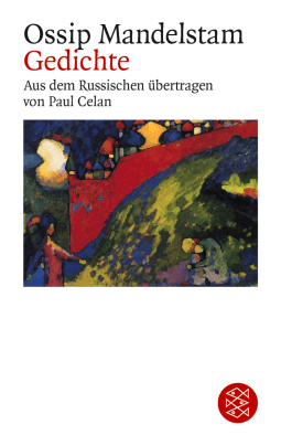 Buchcover von Gedichte von Ossip Mandelstam