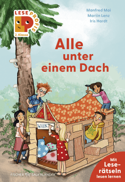 Buchcover von Leseprofis – Alle unter einem Dach, 2. Klasse von Manfred Mai, Martin Lenz