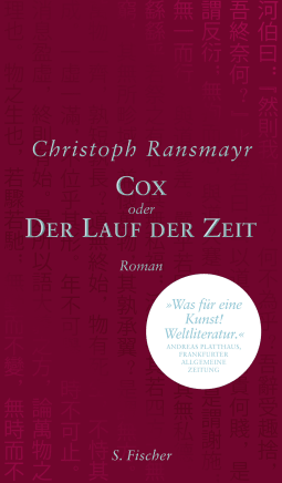 Buchcover von Cox: oder Der Lauf der Zeit Roman von Christoph Ransmayr