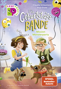 Buchcover von Die Geburtstagsbande – Mission Monsterparty von Claudia Schaumann