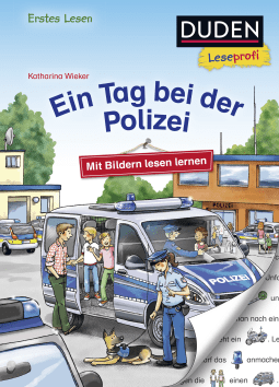Buchcover von A Day at the Police Station von Katharina Wieker
