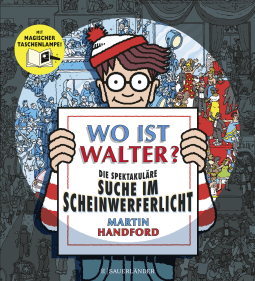 Buchcover von Wo ist Walter? Die spektakuläre Suche im Scheinwerferlicht: Mit magischer Taschenlampe von Martin Handford