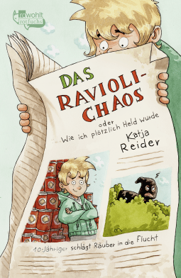 Buchcover von Das Ravioli-Chaos oder Wie ich plötzlich Held wurde von Katja Reider