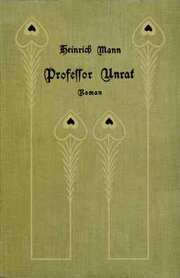 Buchcover von Professor Unrat: Roman von Heinrich Mann