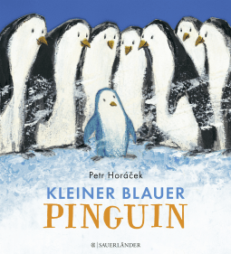Buchcover von Kleiner blauer Pinguin von Petr Horacek