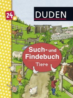 Buchcover von Duden 24+: Such- und Findebuch: Tiere: kleines Wimmelbuch