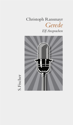 Buchcover von Gerede: Elf Ansprachen von Christoph Ransmayr