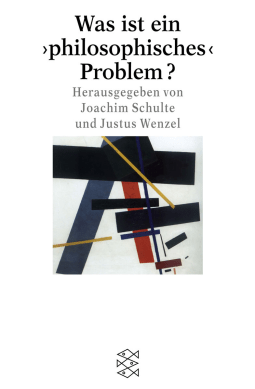 Buchcover von Was ist ein 'philosophisches' Problem?