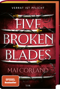 Buchcover von Five Broken Blades von Mai Corland
