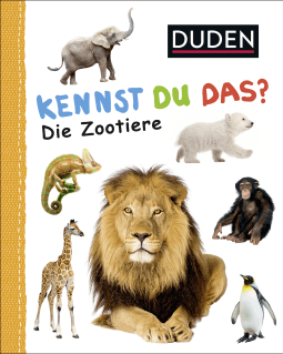 Buchcover von Duden 12+: Kennst du das? Die Zootiere: ab 12 Monaten