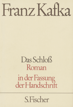 Buchcover von Das Schloß: Roman von Franz Kafka