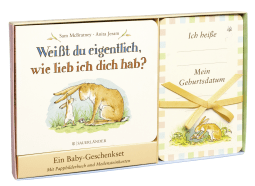 Weißt du eigentlich, wie lieb ich dich hab? Ein Baby-Geschenkset