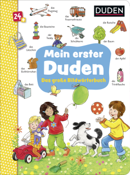 Buchcover von Duden 24+: Mein erster Duden. Das große Bildwörterbuch