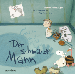 Buchcover von Der schwarze Mann von Christine Nöstlinger