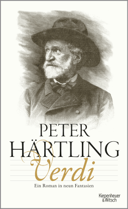 Buchcover von Verdi. A Novel in Nine Fantasies: Ein Roman in neun Fantasien von Peter Härtling