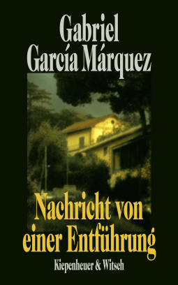 Buchcover von Nachricht von einer Entführung von Gabriel García Márquez