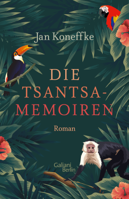 Buchcover von Die Tsantsa-Memoiren von Jan Koneffke