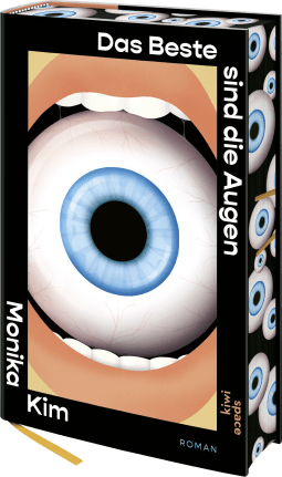 Buchcover von Das Beste sind die Augen: Roman von Monika Kim