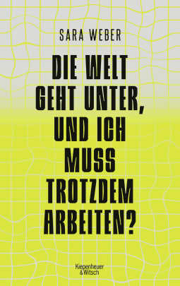 Buchcover von Die Welt geht unter, und ich muss trotzdem arbeiten? von Sara Weber
