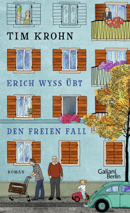 Buchcover von Erich Wyss übt den freien Fall: Ein Band der Serie "Menschliche Regungen" von Tim Krohn
