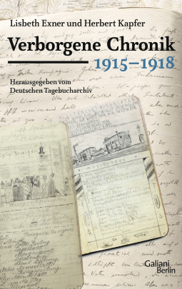 Buchcover von Verborgene Chronik 1915-1918 von Herbert Kapfer, Lisbeth Exner
