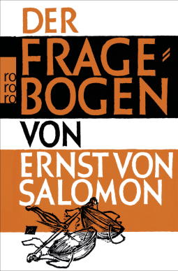 Buchcover von Der Fragebogen von Ernst von Salomon