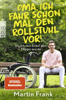 Oma, ich fahr schon mal den Rollstuhl vor!