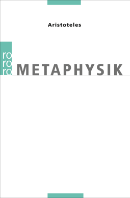 Buchcover von Metaphysik von Aristoteles